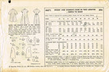 1950s Vintage Simplicity Sewing Pattern 4471 Uncut Misses Duster Robe Sz 34 Bust