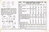 1950s Original Vintage Simplicity Pattern 4474 Misses House Coat or Dress Sz 30