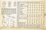 1950s Vintage Simplicity Sewing Pattern 4494 Easy Misses Robe or Duster Size 31B