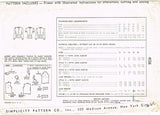 1940s Vintage Simplicity Sewing Pattern 4556 Uncut Misses Tucked Blouse Size 30B