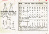 1950s Original Vintage Simplicity Sewing Pattern 4650 Misses Street Dress 36B