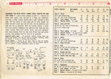 1960s Vintage Simplicity Sewing Pattern 4727 14 Inch Baby Doll Clothes Set