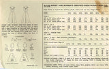 1950s Vintage Simplicity Sewing Pattern 4730 FF Misses Afternoon Dress Sz 39 B