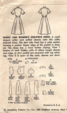 1950s Vintage Simplicity Sewing Pattern 4731 Uncut Misses Shirtwaist Dress Sz 12