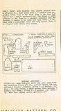 1940s Vintage Simplicity Sewing Pattern 4743 Uncut Girls Skirt and Blouse Sz 10
