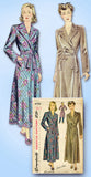 1940s Vintage Simplicity Sewing Pattern 4759 Uncut WWII Housecoat Size 32 Bust