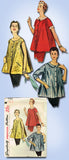 1950s Vintage Simplicity Sewing Pattern 4763 Misses Maternity Blouse Size 12 30B