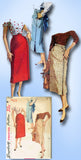 1950s Vintage Simplicity Sewing Pattern 4769 Uncut Simple Misses Skirt Size 24 W