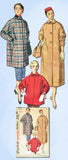 1950s Vintage Simplicity Sewing Pattern 4797 Uncut MIsses Swagger Coat Size 32 B