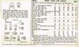 1950s Vintage Simplicity Sewing Pattern 4816 Uncut Misses Vest or Jacket Sz 30 B