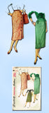 1950s Vintage Simplicity Sewing Pattern 4817 Uncut Misses Slender Skirt Sz 26 W