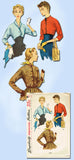 1950s Vintage Simplicity Sewing Pattern 4818 Uncut Misses Jacket Set Size 12 30B