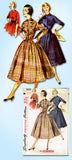 1950s Vintage Simplicity Sewing Pattern 4828 Uncut Misses Shirtwaist Dress Sz 30 B -Vintage4me2
