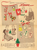Simplicity 4830: 1940s 11in Tiny Tears Baby Doll Clothes Set Vintage Sewing Pattern