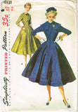 1950s Vintage Simplicity Sewing Pattern 4831 Uncut Misses Princess Dress Size 14