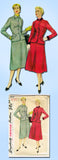 1950s Vintage Simplicity Sewing Pattern 4845 Uncut Misses Suit Half Size 37 Bust