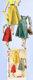 1950s Vintage Simplicity Sewing Pattern 4850 Uncut Easy Misses Skirt Size 26 W