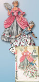 1950s Vintage Simplicity Sewing Pattern 4862 Toddler Girls Colonial Costume Sz 6