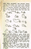 1950s Vintage Simplicity Sewing Pattern 4866 Toddler Girls Uncut  Majorette Costume Sz 6 Vintage4me2