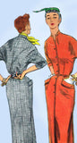 1950s Vintage Simplicity Sewing Pattern 4898 Uncut Misses Slender Dress Size 16