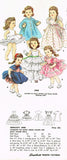 Simplicity 4908: 1950s Uncut 23in Saucy Walker Doll Clothes Vintage Sewing Pattern