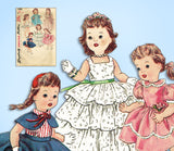 Simplicity 4908: 1950s Uncut 23in Saucy Walker Doll Clothes Vintage Sewing Pattern