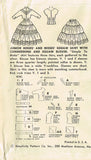 1950s Vintage Simplicity Sewing Pattern 4916 Uncut Misses' Squaw Dress Size 14