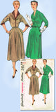 1950s Vintage Simplicity Sewing Pattern 4920 Uncut Misses Cocktail Dress Sz 16