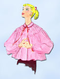 1950s Vintage SImplicity Sewing Pattern 4934 Uncut Misses Smocked Smock Size 14