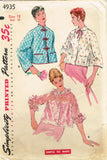 Simplicity 4435 Bedjacket Size 18