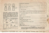 1940s Vintage Simplicity Sewing Pattern 4942 WWII Easy Misses Dress Size 34 Bust