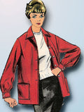 1950s Vintage Simplicity Sewing Pattern 4945 Uncut Misses Shirt Jacket Size 30 B
