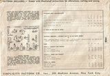 1940s Vintage Simplicity Sewing Pattern 4968 WWII Toddler Girls Sun Suit & Dress 4