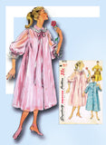 1950s Vintage Simplicity Sewing Pattern 4972 Misses Peignoir or Negligee 32 Bust - Vintage4me2