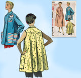1950s Vintage Simplicity Sewing Pattern 4979 Uncut Misses Duster Robe Sz 32 Bust