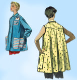 1950s Vintage Simplicity Sewing Pattern 4979 Uncut Misses Duster Robe Sz 32 Bust