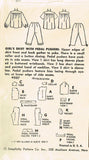 1950s Vintage Simplicity Sewing Pattern 4987 Uncut Girls Peddle Pusher Pants 12