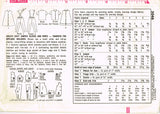 1960s Vintage Simplicity Sewing Pattern 5046 Baby Girls Dress or Top & Pants Sz2