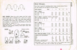 1960s Vintage Simplicity Sewing Pattern 5122 Cute Little Girls Blouse Size 10