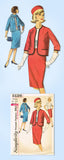 1960s Original Vintage Simplicity Pattern 5126 Uncut Misses 3 Pc Suit Sz 33 Bust - Vintage4me2