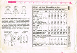 1960s Vintage Simplicity Sewing Pattern 5249 Cute Toddler Girls Dress Size 4