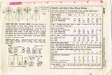 1960s Vintage Simplicity Sewing Pattern 5429 Uncut Toddler Girls Dress Size 2