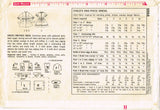 1960s Vintage Simplicity Sewing Pattern 6066 Cute Toddler Girls Dress Size 3