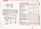1960s Vintage Simplicity Sewing Pattern 6066 Cute Toddler Girls Dress Size 6x