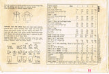 1960s Vintage Simplicity Sewing Pattern 6426 Baby Girls Dress & Coat Sz 1