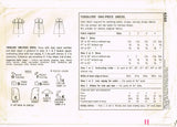 1960s Vintage Simplicity Sewing Pattern 6565 Cute Baby Girls High Yoke Dress Sz 1