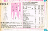 Simplicity 6680: 1970s Uncut Misses Floor Length Cape MED Vintage Sewing Pattern