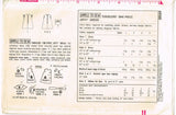 Fabric Requirements and Notions for Simplicity 6950