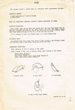 1940s Vintage Simplicity Embroidery Transfer 7135 Uncut DOW Puppy Chef