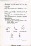 1940s Vintage Simplicity Embroidery Transfer 7163 Uncut Floral Clothing Trims